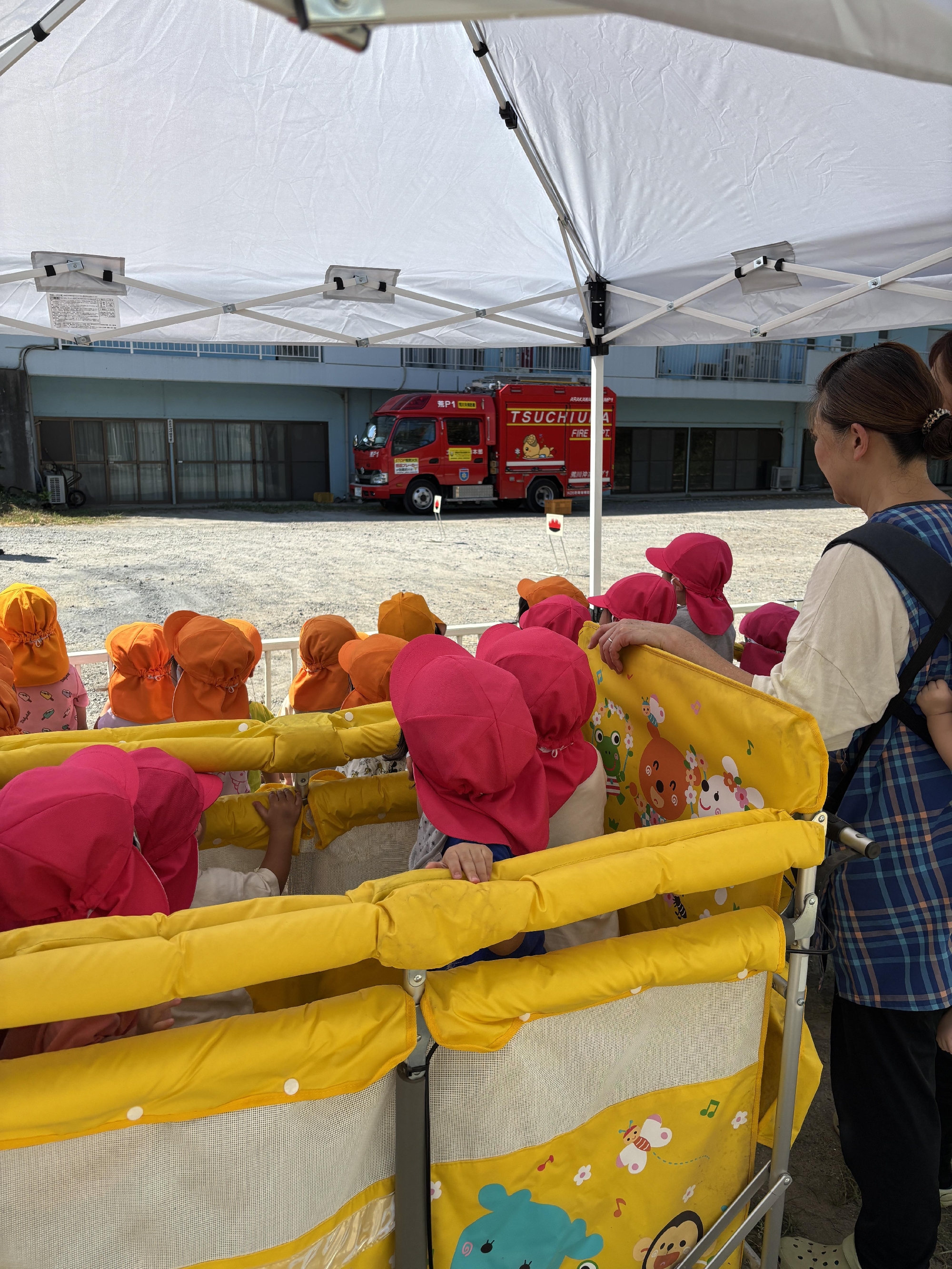 避難訓練をしました☺️